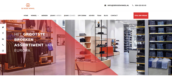 Rodewinkel website development maatwerk